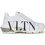 Zapatillas blancas de goma de piel rebajadas con logo Valentino Garavani talla 35 para mujer 