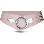 Cinturones elásticos rosas talla M para mujer 