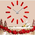 Relojes rojos de pared para navidad modernos 