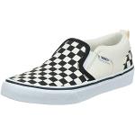 Vans Asher, Sneaker Mujer, Checkerboard Black White, 42 EU