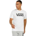 Vans Classic Drop V Camiseta, White-Black, XXL para Hombre