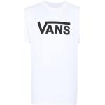 Camisetas blancas de algodón de manga corta manga corta con cuello redondo con logo Vans talla XS para hombre 