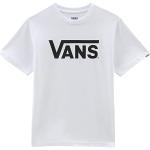 Vans Classic Camiseta, White-Black, L Unisex Niños
