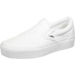 Sneakers blancos sin cordones rebajados Clásico Vans Old Skool Platform talla 39 para mujer 