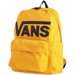 Bolsos medianos amarillos de poliester con bolsillos exteriores con logo Vans para hombre 