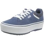 Zapatillas azules con plataforma vintage acolchadas Vans Seldan talla 38 para mujer 