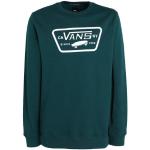 Camisetas estampada verdes de algodón manga larga con cuello redondo con logo Vans talla S para hombre 