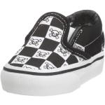 Vans T Classic Slip On (Checker Skulls) - Zapatillas Unisex para niños, Black True White., 22.5 EU