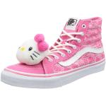 Zapatillas rosas de lona de lona Hello Kitty Vans SK8-Hi talla 40,5 para mujer 