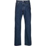 Jeans azules de algodón de corte recto ancho W31 largo L34 con logo LEVI´S 501 para hombre 
