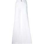 Jeans stretch blancos de poliester ancho W30 largo L31 Frame denim para mujer 