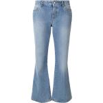 Jeans bootcut azules de algodón rebajados ancho W36 Alexander McQueen talla L para mujer 