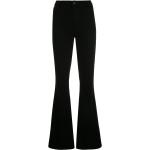 Jeans bootcut negros de poliester rebajados ancho W24 largo L29 L'Agence para mujer 