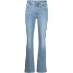 Jeans stretch azules de poliester rebajados con logo LEVI´S para mujer 