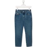 Jeans infantiles azules de poliester rebajados con logo Diesel Kid 4 años 