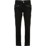 Jeans negros de algodón de corte recto ancho W30 largo L31 Zadig & Voltaire para mujer 