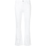 Jeans bootcut blancos de poliester ancho W30 largo L32 Frame denim para mujer 