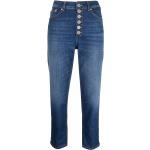 Vaqueros y jeans azules de poliester rebajados ancho W27 largo L28 DONDUP para mujer 