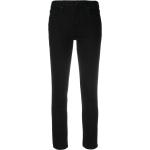 Pantalones pitillos negros de algodón ancho W31 largo L32 con tachuelas para mujer 