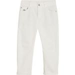Jeans casual infantiles blancos de algodón informales BRUNELLO CUCINELLI para niño 