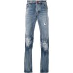 Jeans desgastados azules de poliester rebajados ancho W29 largo L31 desgastado Philipp Plein para hombre 