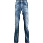 Jeans azules de poliester de corte recto con logo DONDUP para hombre 