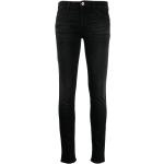 Jeans stretch negros de poliester rebajados ancho W31 largo L32 con logo Armani Emporio Armani para mujer 