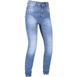 Jeans stretch marrones de piel talla S para mujer 