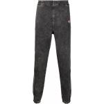 Jeans stretch negros de algodón rebajados con logo Diesel talla M para mujer 
