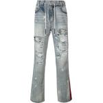 Jeans azules de algodón de corte recto ancho W30 largo L36 Mostly heard rarely seen talla XS para hombre 