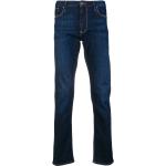Jeans stretch azules de algodón rebajados desgastado Armani Emporio Armani para hombre 