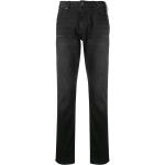 Jeans stretch negros de algodón rebajados con logo Armani Emporio Armani talla XXS para hombre 