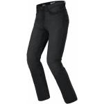 Jeans stretch negros de algodón informales Spidi para mujer 
