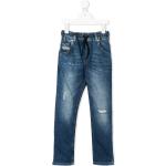 Jeans infantiles azules de algodón rebajados Diesel Kid 8 años 