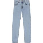 Jeans stretch azules celeste de algodón de verano ancho W31 largo L34 Nudie para hombre 