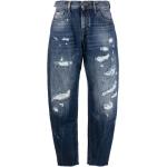 Jeans stretch azules de algodón rebajados ancho W25 desgastado Jacob Cohen para mujer 
