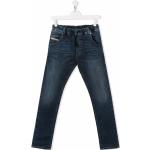 Jeans stretch azules de poliester rebajados con logo Diesel Krooley talla L para mujer 