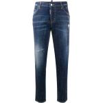 Jeans pitillos azules de poliester rebajados Dsquared2 con tachuelas talla M para mujer 