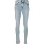 Jeans pitillos azules de algodón rebajados ancho W25 con logo Off-White para mujer 