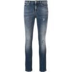 Jeans pitillos azules de poliester rebajados Philipp Plein para mujer 