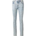 Jeans pitillos azules de poliester rebajados ancho W25 con logo Philipp Plein para mujer 