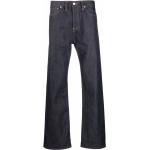 Jeans azules de algodón de corte recto rebajados ancho W29 largo L34 con logo LEVI´S 501 para hombre 