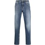 Jeans azules de poliester de corte recto rebajados con logo DONDUP talla XS para hombre 