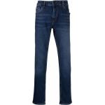 Jeans azules de poliester de corte recto ancho W44 VERSACE Jeans Couture para hombre 