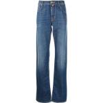 Jeans desgastados azules de algodón rebajados ancho W34 largo L36 con logo Jacob Cohen para hombre 