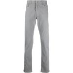 Jeans stretch grises de algodón ancho W36 con logo Ermenegildo Zegna talla XS para hombre 
