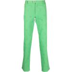 Jeans verdes de poliester de corte recto rebajados ancho W46 informales Philipp Plein con bordado para hombre 