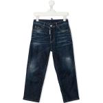 Jeans desgastados infantiles azules de algodón rebajados desgastado Dsquared2 10 años 