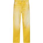Jeans desgastados amarillos de algodón rebajados con logo MARNI para hombre 