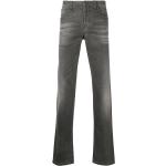 Jeans grises de algodón de corte recto Gucci talla XXS para hombre 